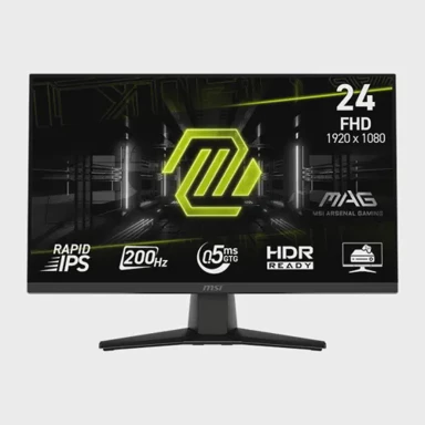 MSI Monitor MAG 242F, 60,5 cm (23,8"), 1920x1080, FullHD, LCD, crni
